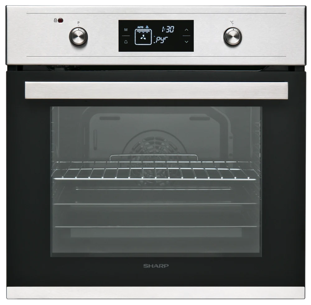 Sharp K-61V28IM1-EU – Beépíthető pirolitikus multifunkciós sütő
